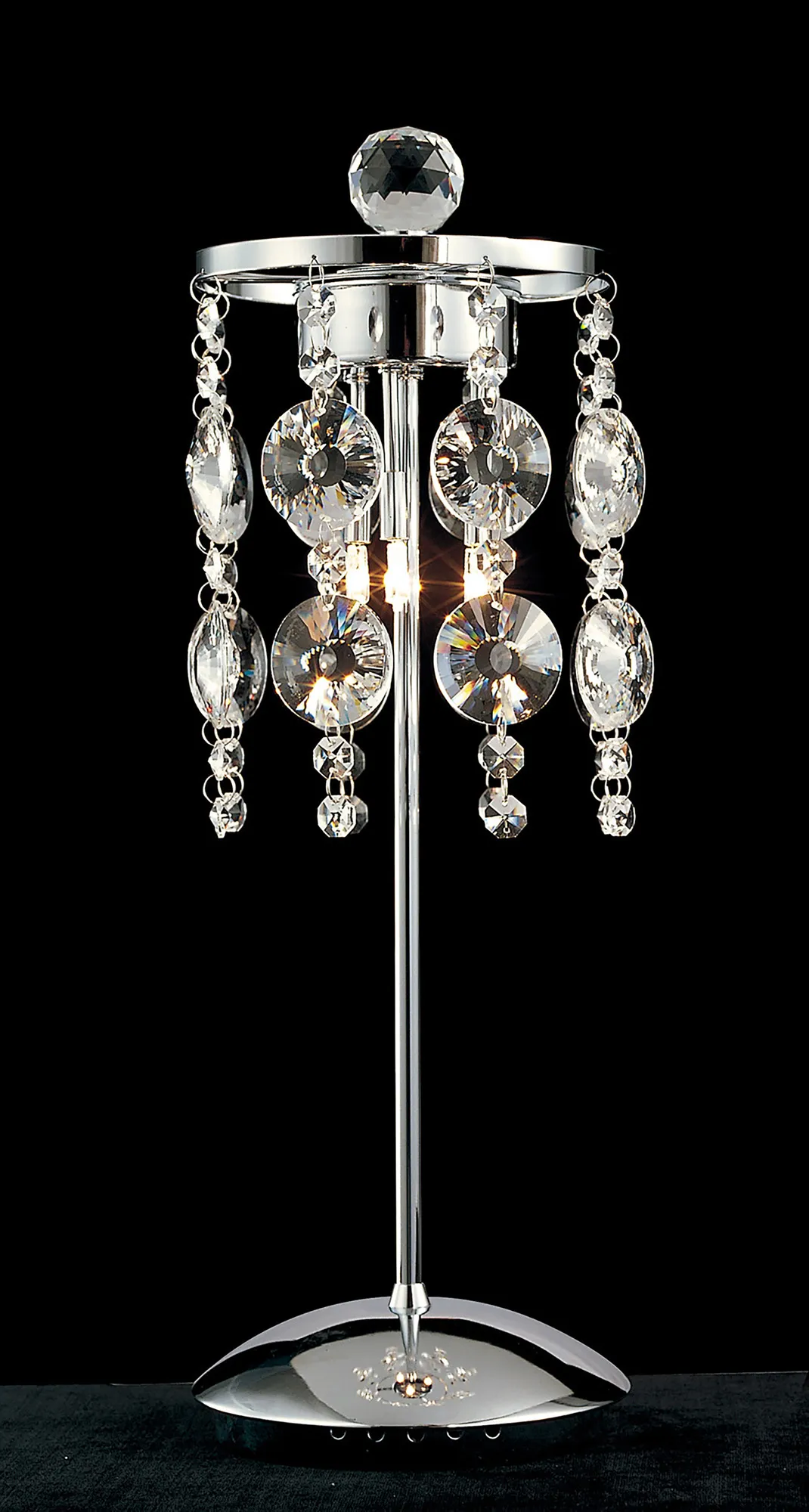 Nico Crystal Table Lamps Diyas Designer Table Lamps